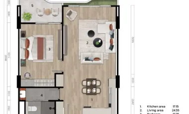 For sale 1 bed condo in Thalang, Phuket