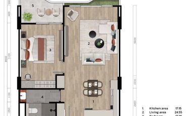 For sale 1 bed condo in Thalang, Phuket