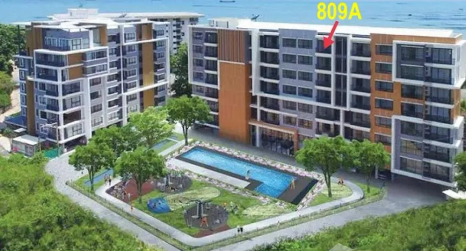 For sale 1 bed condo in Si Racha, Chonburi