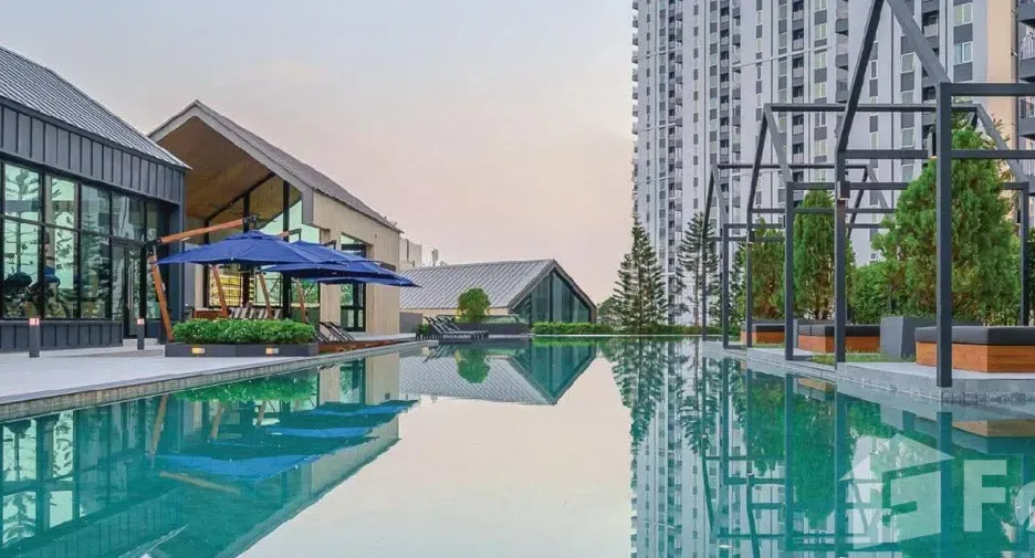 For sale and for rent studio condo in Huai Khwang, Bangkok