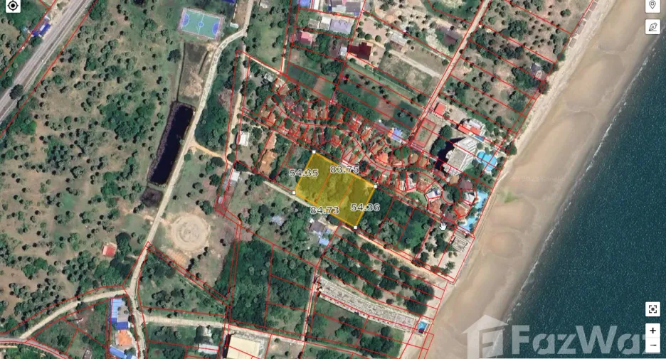 For sale land in Cha Am, Phetchaburi