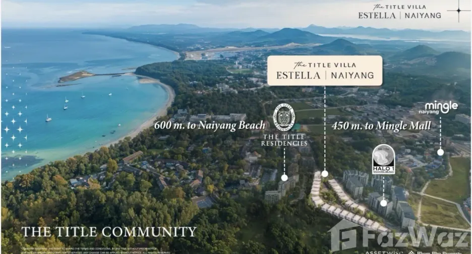 For sale 3 bedrooms villa in Thalang, Phuket