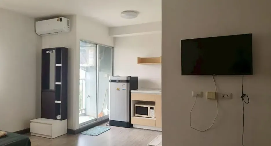 For rent studio condo in Thanyaburi, Pathum Thani