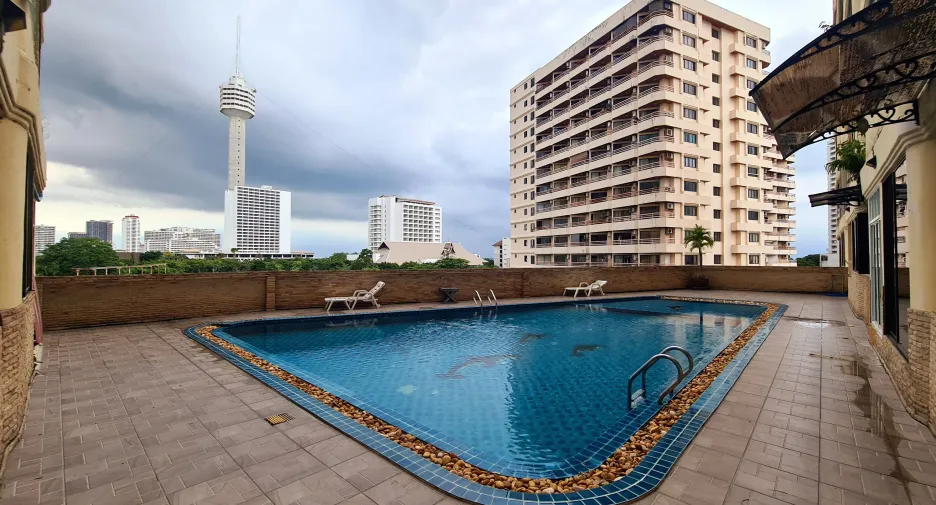 For rent studio condo in Bang Lamung, Chonburi