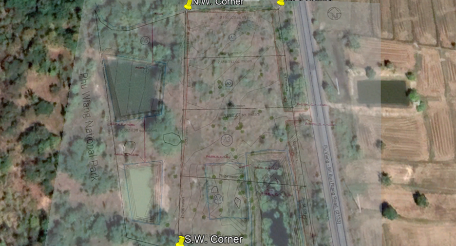 For sale land in Phu Wiang, Khon Kaen