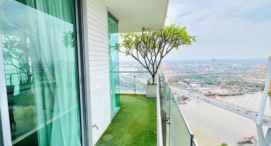 For sale and for rent 3 bedrooms condo in Yan Nawa, Bangkok