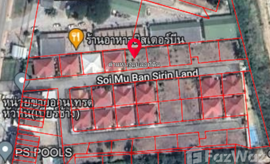 For sale land in Hua Hin, Prachuap Khiri Khan