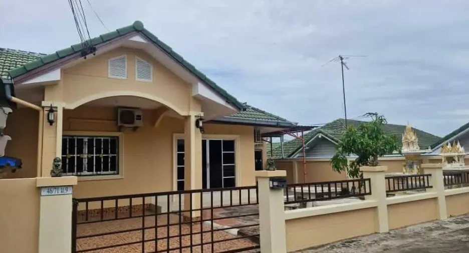 For rent 2 bedrooms house in Bang Lamung, Chonburi