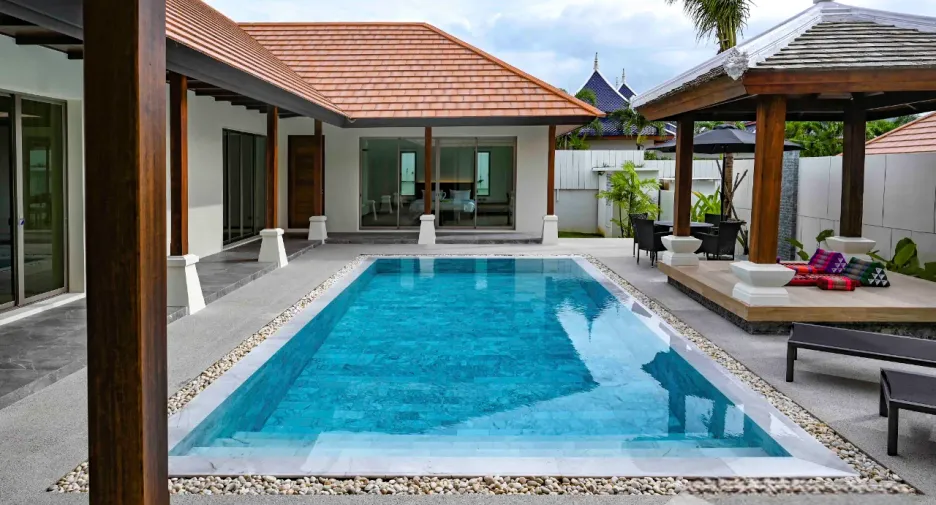 For rent 4 bedrooms villa in Thalang, Phuket