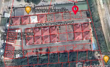 For sale land in Hua Hin, Prachuap Khiri Khan