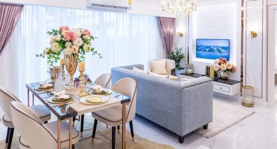 Condo en venta de 2 habitaciones en Bang Lamung, Chonburi