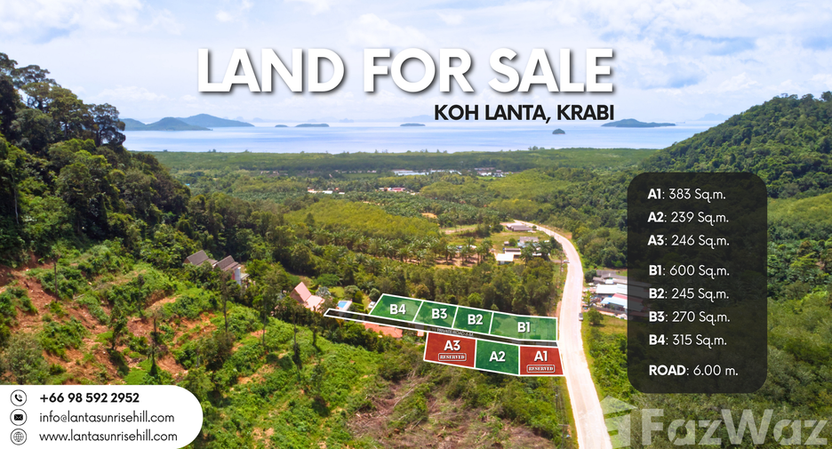 Продажа Участок в Ko Lanta, Краби