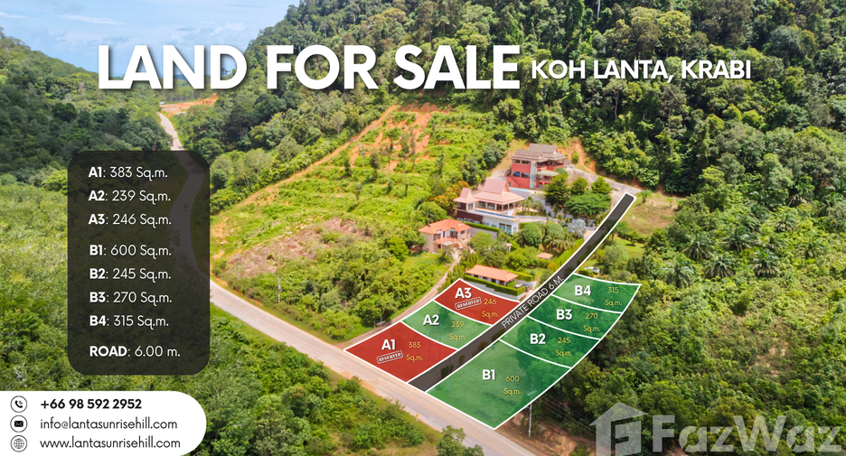 Продажа Участок в Ko Lanta, Краби