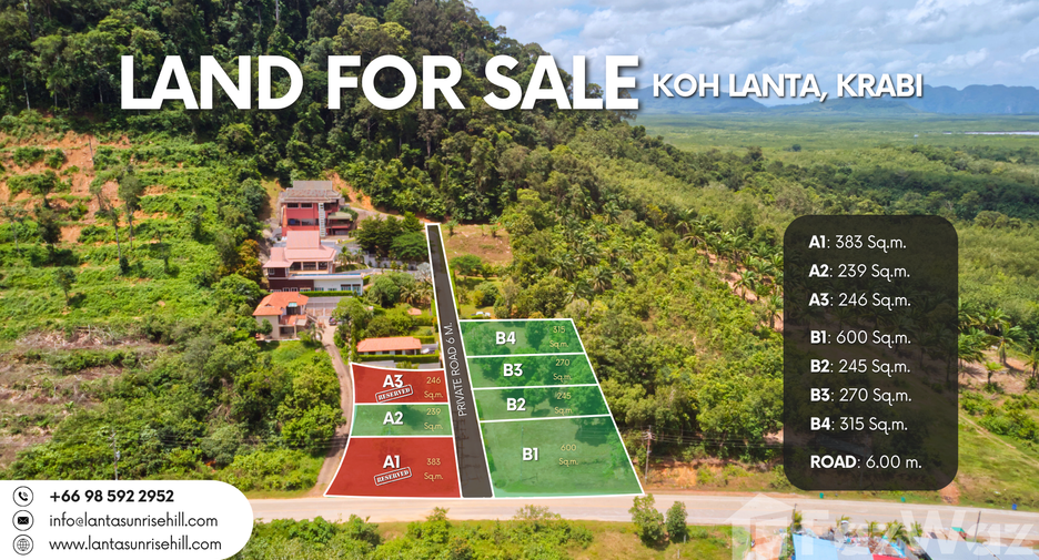 Продажа Участок в Ko Lanta, Краби