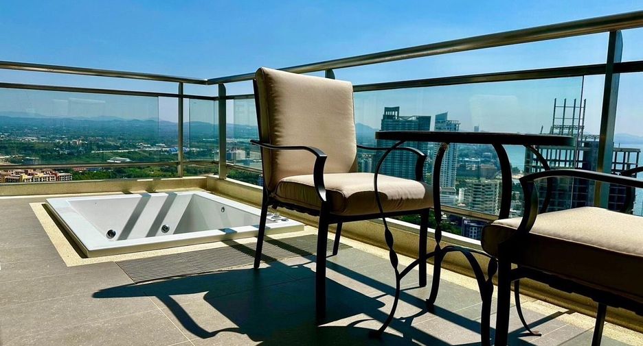 À louer 2 chambres condo à Bang Lamung, Chonburi