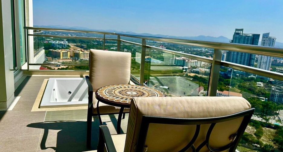 À louer 2 chambres condo à Bang Lamung, Chonburi