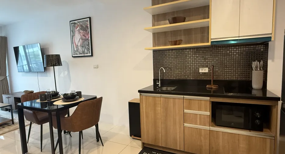 For sale and for rent studio condo in Bang Lamung, Chonburi