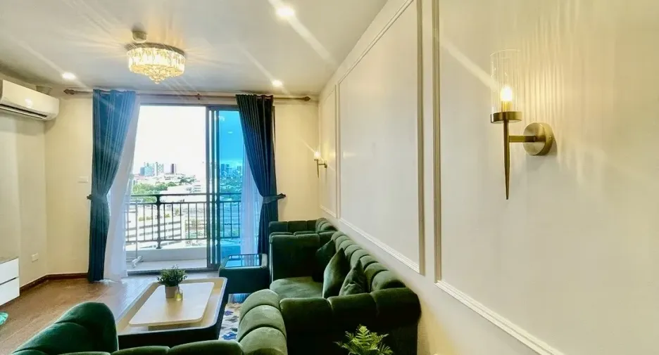 For sale and for rent 2 bedrooms condo in Huai Khwang, Bangkok