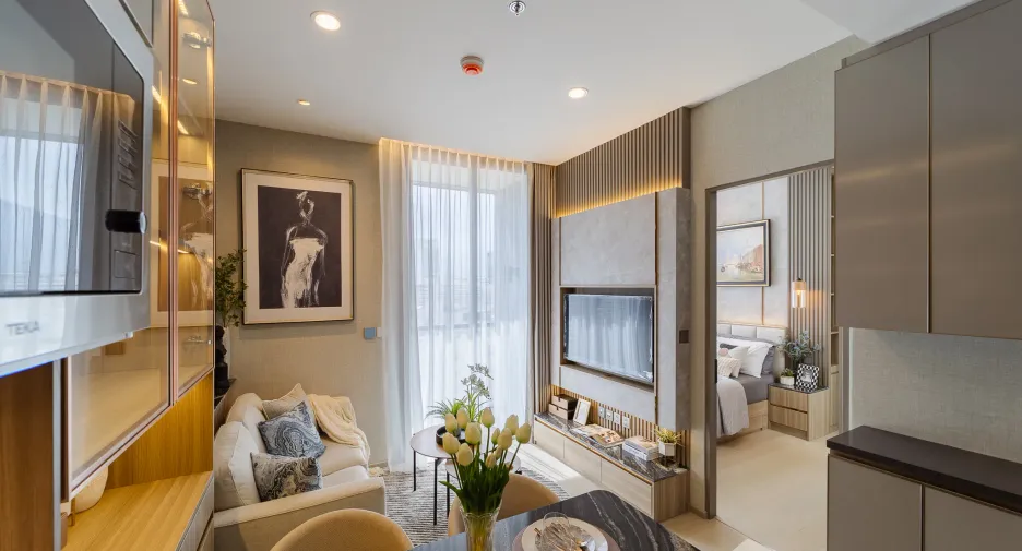 For sale and for rent 1 bed condo in Ratchathewi, Bangkok