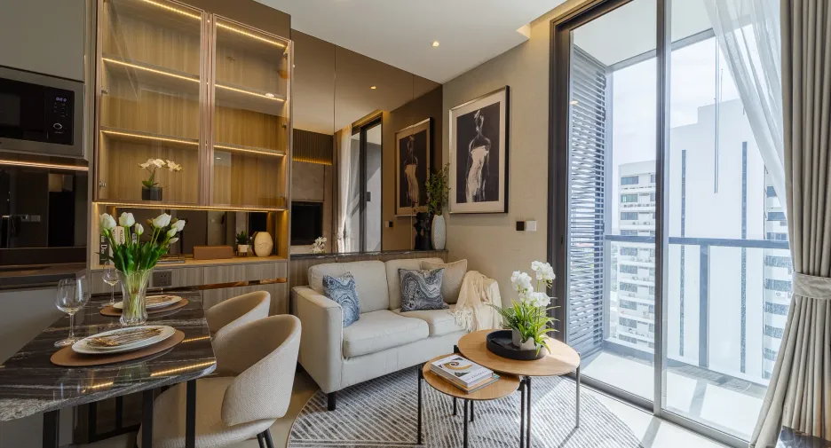 For sale and for rent 1 bed condo in Ratchathewi, Bangkok