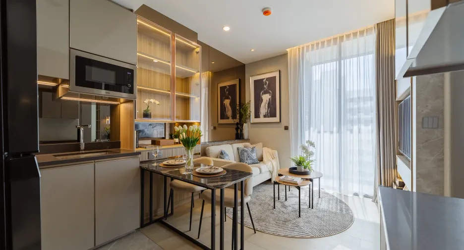 For sale and for rent 1 bed condo in Ratchathewi, Bangkok