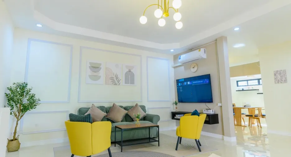 For sale and for rent 3 bedrooms house in Bang Lamung, Chonburi
