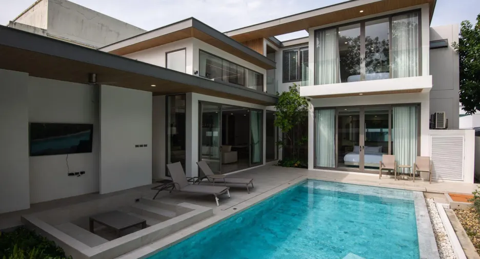 À vendre et à louer 3 chambres villa à Mueang Phuket, Phuket