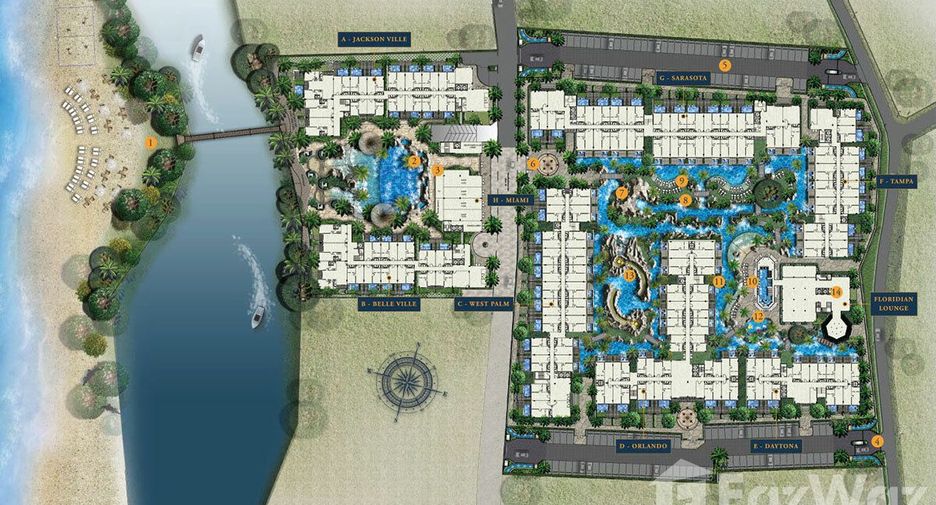 For sale 1 bed condo in Sattahip, Chonburi