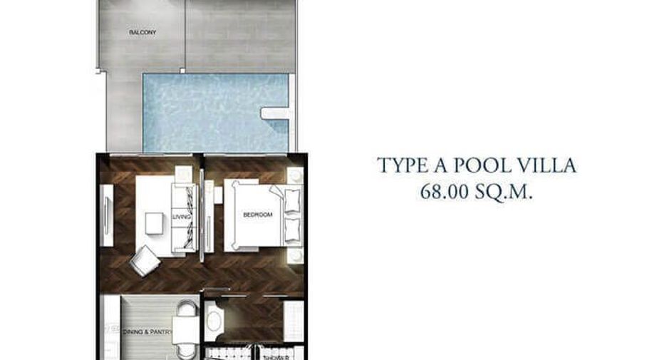 For sale 1 bed condo in Sattahip, Chonburi