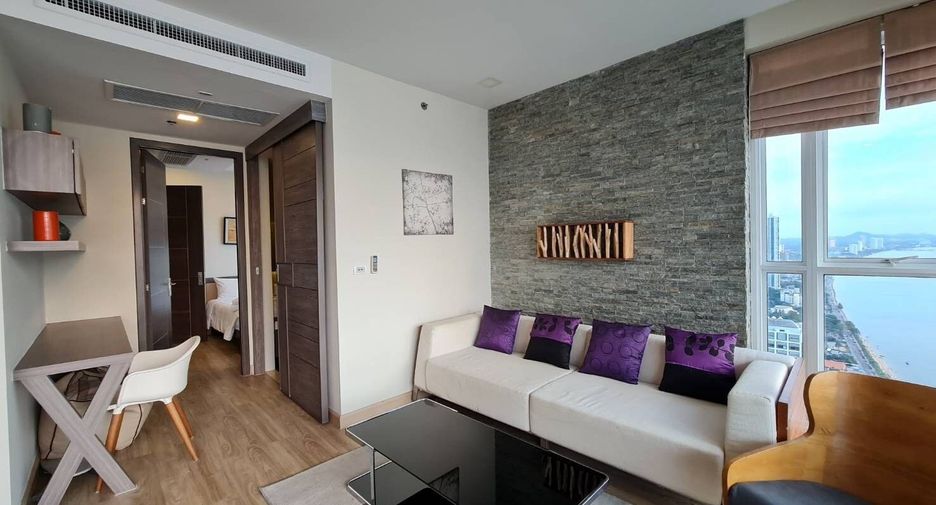 À louer 2 chambres condo à Jomtien, Pattaya