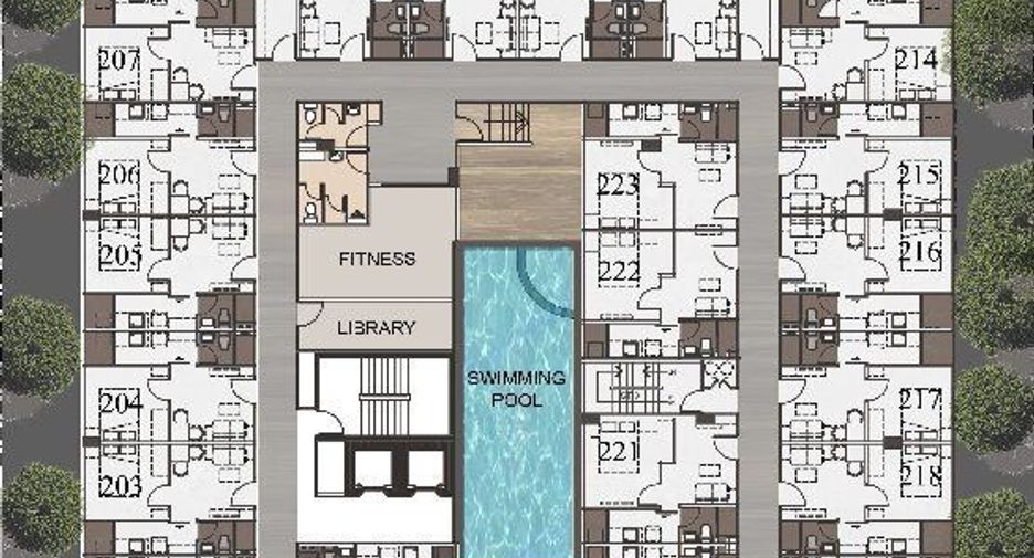 For sale 1 bed condo in Mueang Samut Prakan, Samut Prakan