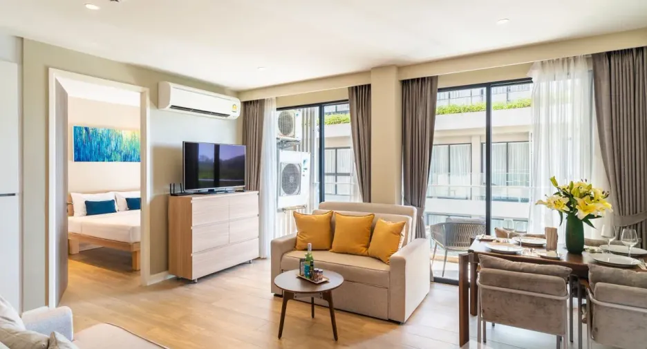 For rent 2 bedrooms condo in Thalang, Phuket