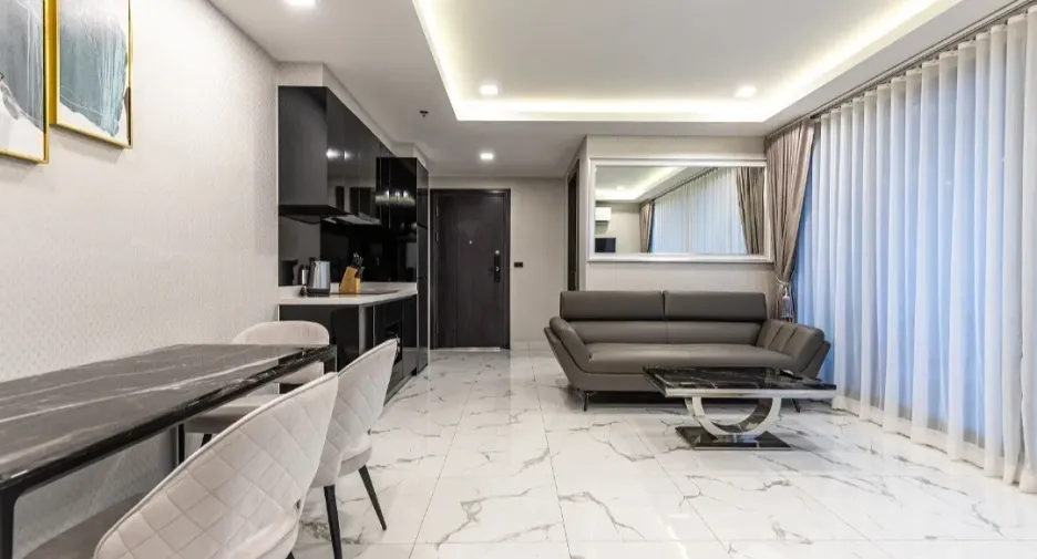 Condo en alquiler de 2 habitaciones en Bang Lamung, Chonburi