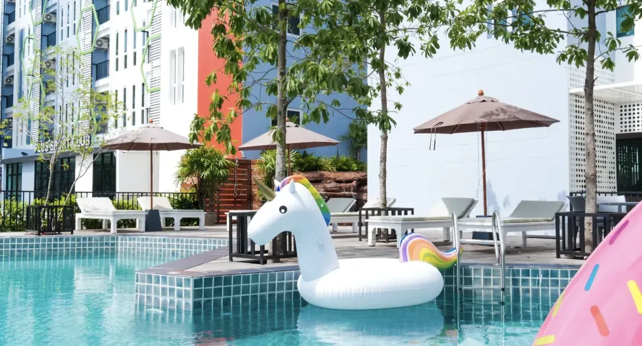 À vendre 100 chambres hôtel à Bang Lamung, Chonburi