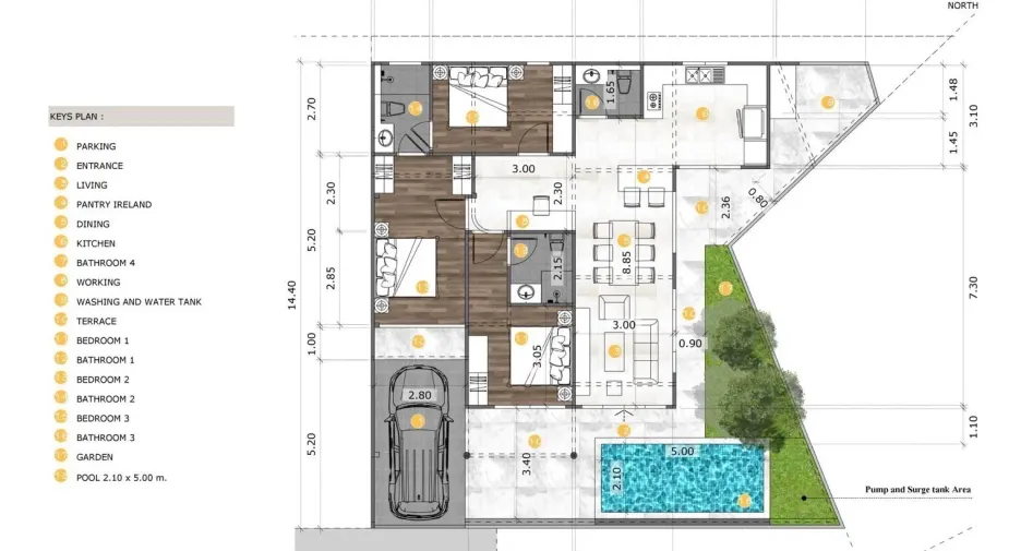 Casa en venta y en alquiler de 3 habitaciones en Mueang Phuket, Phuket