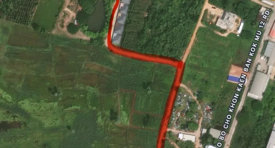For sale land in Mueang Khon Kaen, Khon Kaen