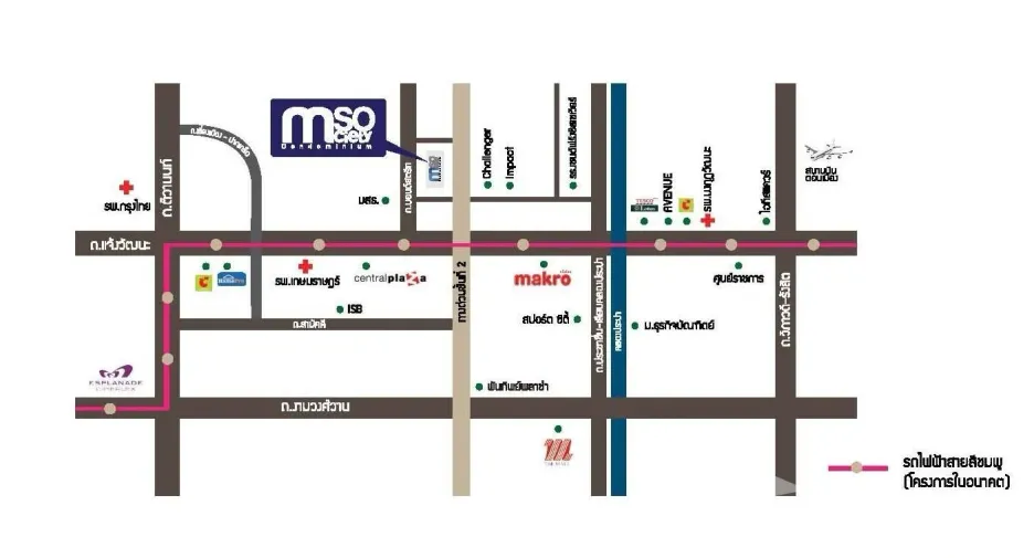 For sale 1 bed condo in Pak Kret, Nonthaburi
