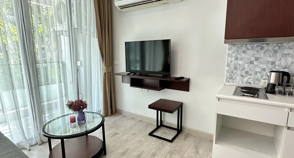 For sale and for rent studio condo in Thalang, Phuket