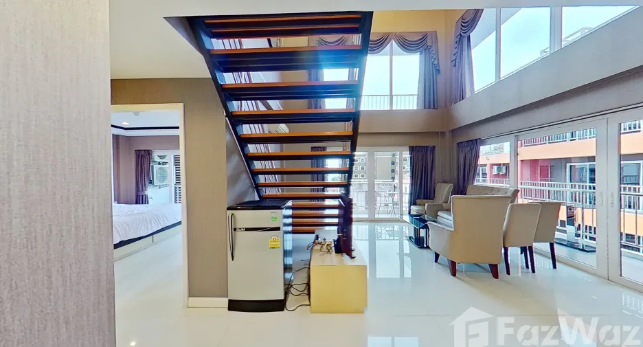 À vendre 2 chambres condo à Bang Lamung, Chonburi