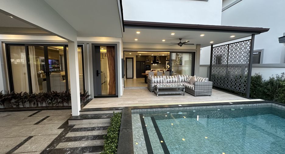 Villa en alquiler de 3 habitaciones en Bang Lamung, Chonburi