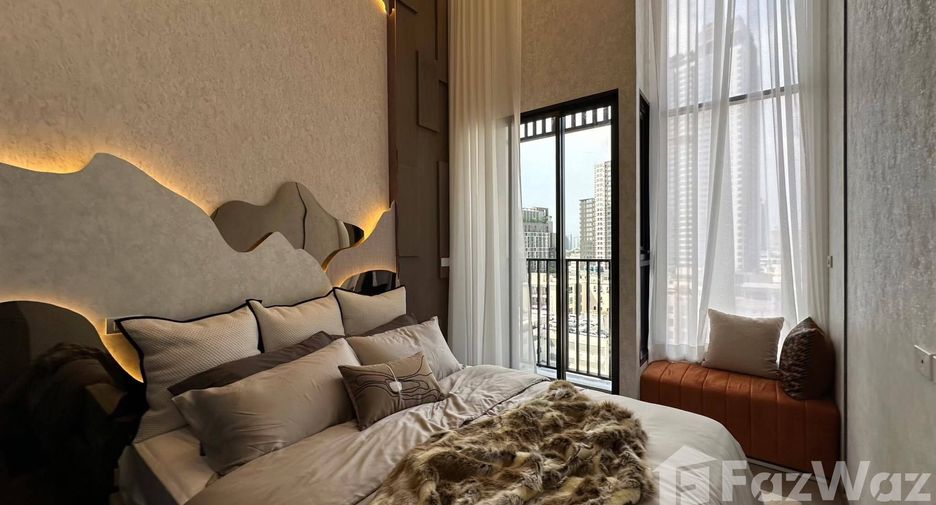 For sale and for rent 2 bedrooms condo in Huai Khwang, Bangkok