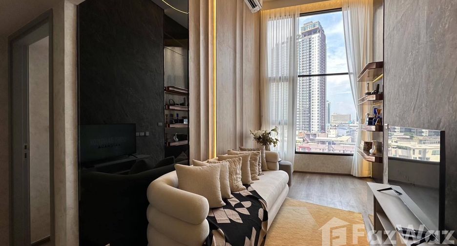 For sale and for rent 2 bedrooms condo in Huai Khwang, Bangkok