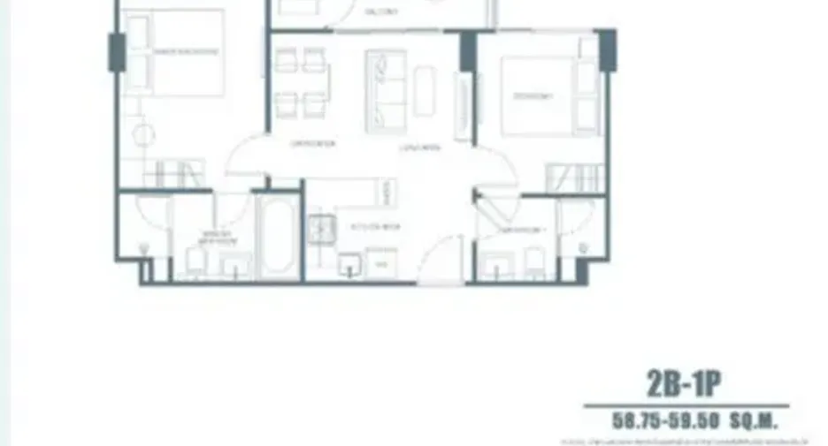 For sale 2 bedrooms condo in Thalang, Phuket