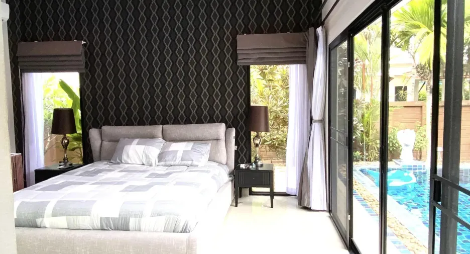 Villa en alquiler de 3 habitaciones en Bang Lamung, Chonburi
