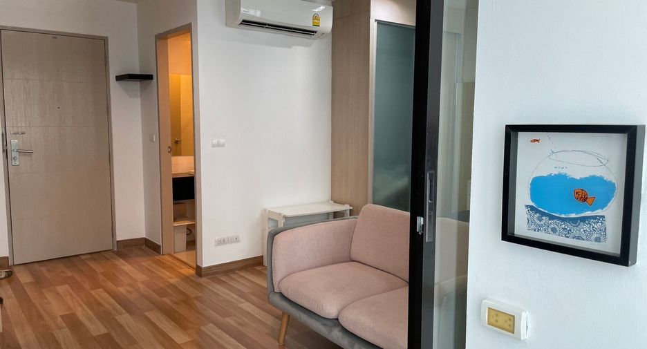 For sale and for rent studio condo in Huai Khwang, Bangkok
