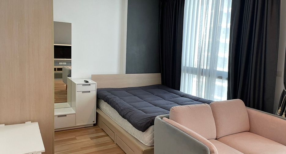 For sale and for rent studio condo in Huai Khwang, Bangkok