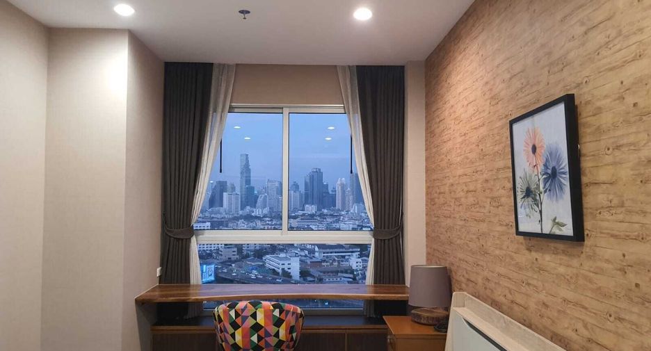 For sale and for rent 1 bed condo in Bang Kho Laem, Bangkok