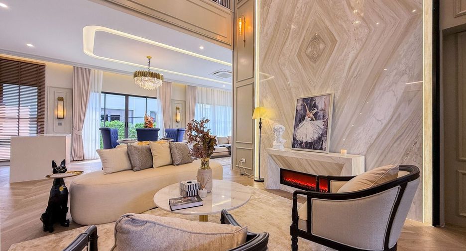 For sale and for rent 4 bedrooms house in Bang Kapi, Bangkok