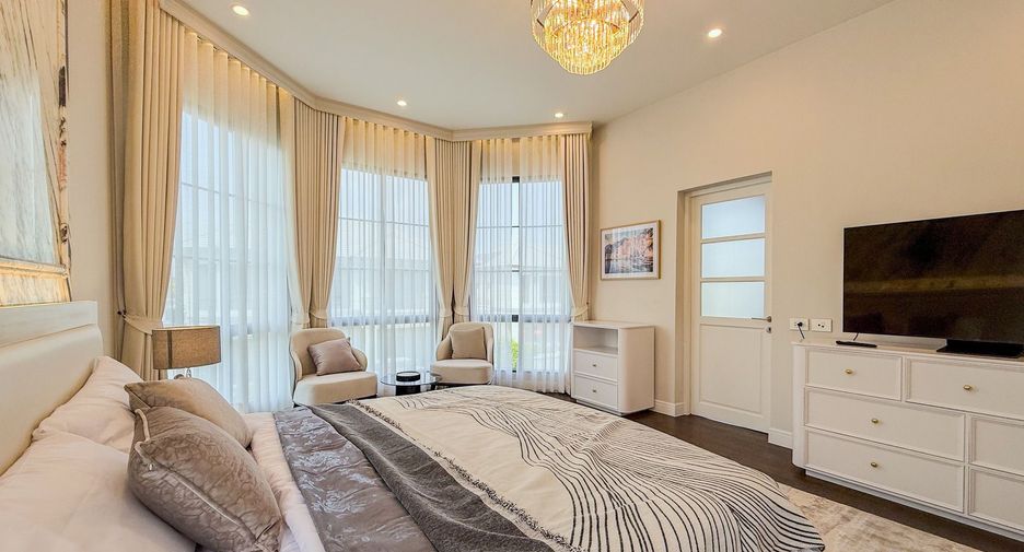 For sale and for rent 4 bedrooms house in Bang Kapi, Bangkok