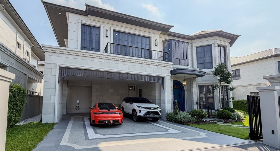 For sale and for rent 4 bedrooms house in Bang Kapi, Bangkok